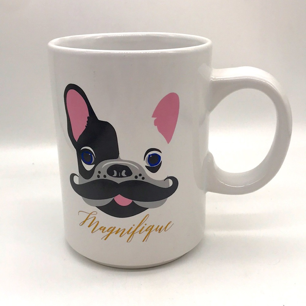 Clay Art Ceramic Boston Terrier (Magnifique) Extra Large Coffee Mug